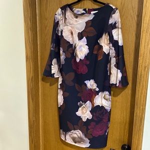 Calvin Klein floral dress - size 10